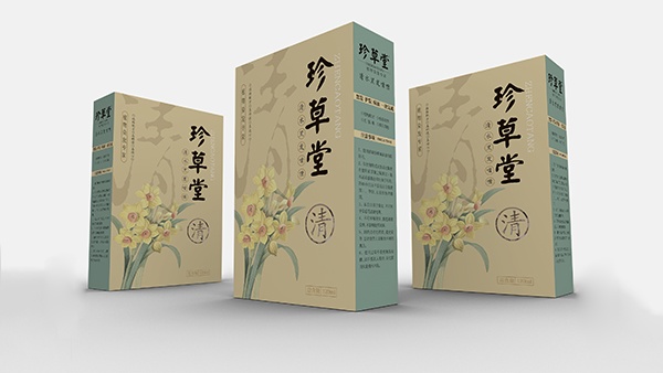濟(jì)南包裝設(shè)計,濟(jì)南設(shè)計公司,山東包裝公司,山東設(shè)計公司,珍草堂包裝設(shè)計