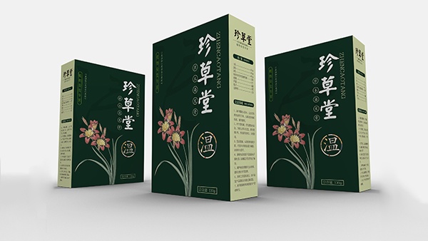 濟(jì)南包裝設(shè)計,濟(jì)南設(shè)計公司,山東包裝公司,山東設(shè)計公司,珍草堂包裝設(shè)計