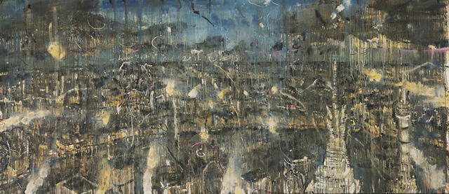 《在這樣的夜晚，我比影子還要溫柔》 趙崢嶸 2011年110x250cm.jpg