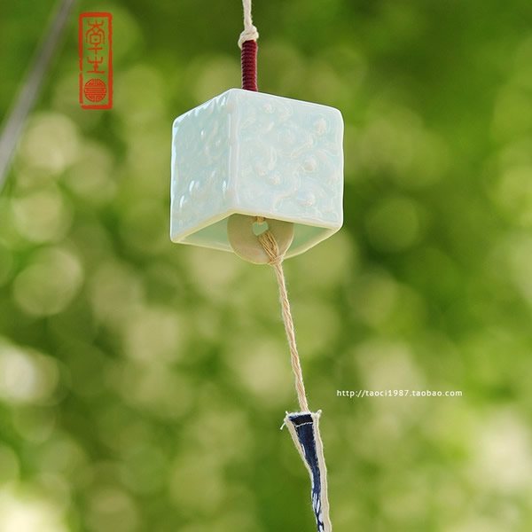 景德鎮(zhèn),工藝品,小清新,陶瓷,風鈴,文藝,手工,生日禮物,掛飾